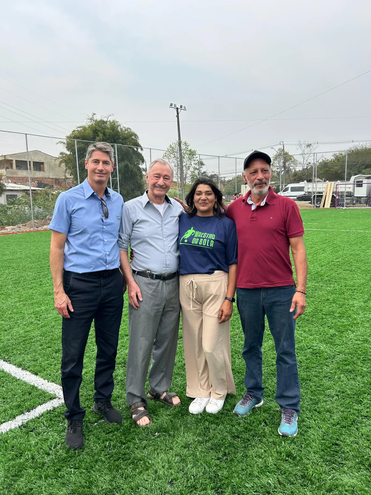 Rodoparaná participa da inauguração da 15ª Quadra de Grama Sintética de Curitiba, no bairro CIC